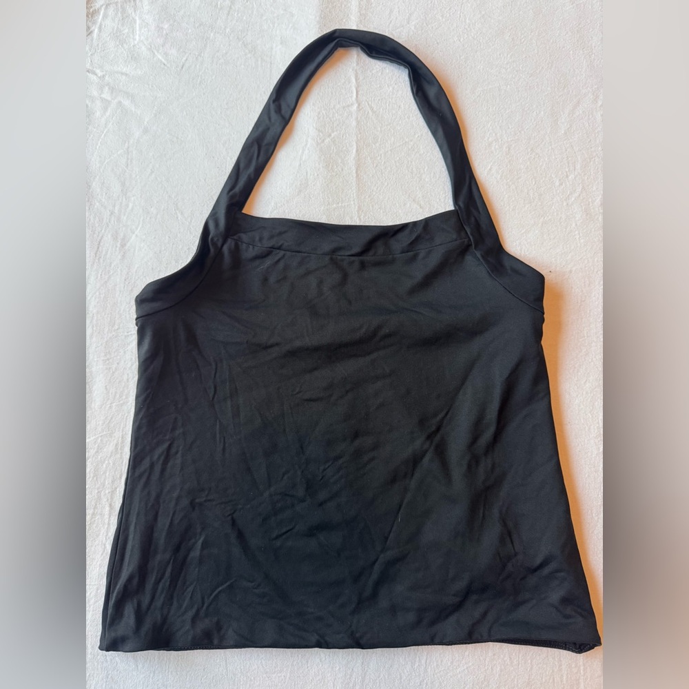 Edited by Remi Black Women's Halter Tank Top Size M